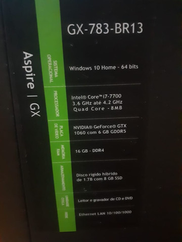 Pc Gamer Acer i7 - Foto 4