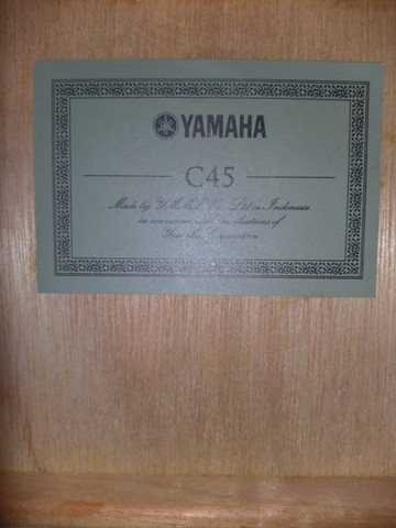 Violão Yamaha C45 - Foto 4