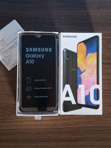 Samsung A10 Preto 32Gb (SEMI-NOVO+NOTA) - WHATS ( 8 4 ) 9 8 8 3 8 - 8 8 8 8 - Foto 3