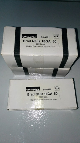 Pinos 18ga para Pinador Makita original, caixas com 5000 unidades - Foto 5