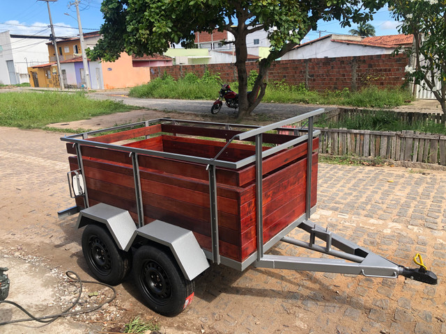 Reboque dois eixos qualidade - Foto 4