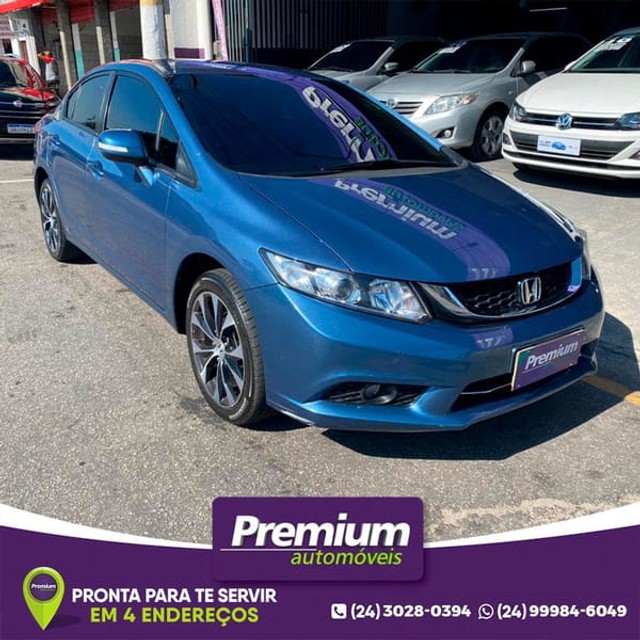 HONDA CIVIC LXR 2015 AUTOMÁTICO B.COURO