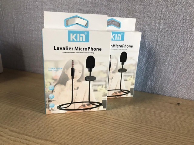 Microfone de lapela (P3) - Lavalier