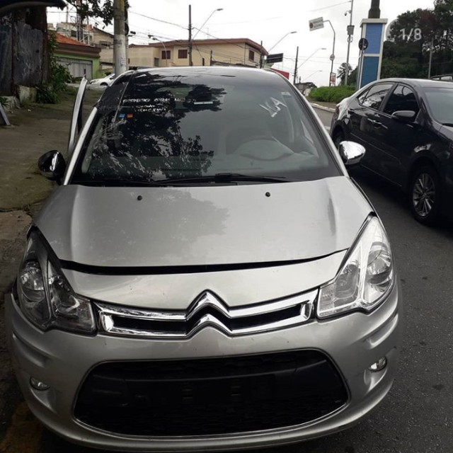 Citroen C3 1.5 2015 Porta Farol Capo Motor Suspensão Cambio Mecanica Airbag Sucata - Foto 3