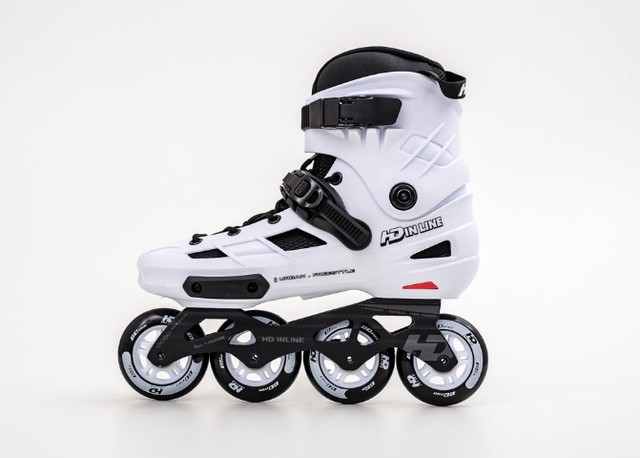 Patins Roller HD inline Pro Skull 2 bco Adulto - Foto 4