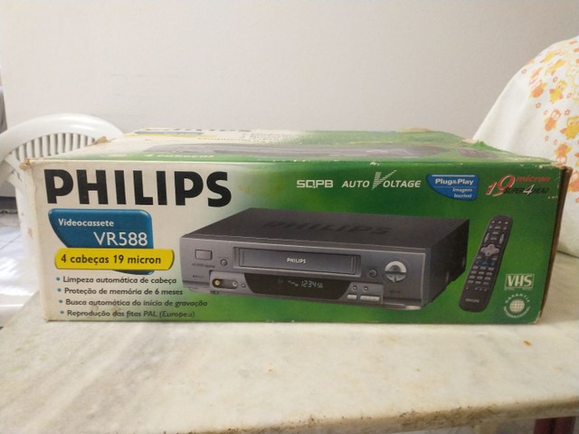 Vídeo cassete Philips 4 cabeças - Foto 3