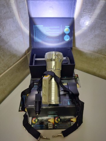 Lanterna Holofote Militar Super LED - Foto 2