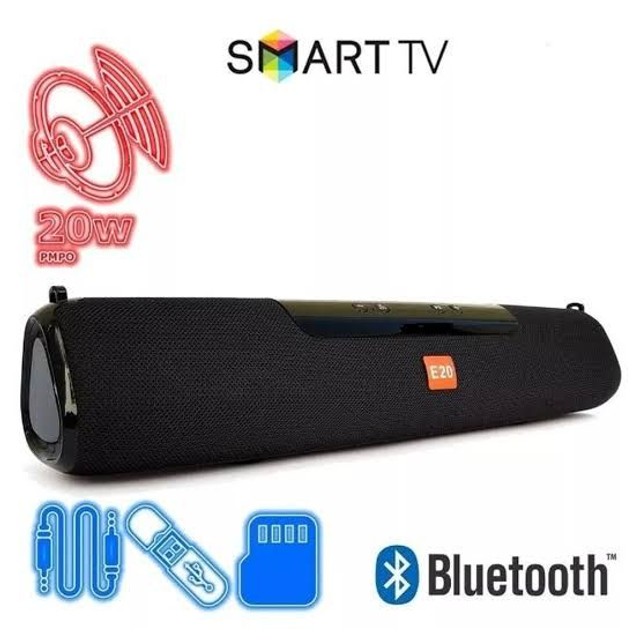 Super Caixa de Som portátil Bluetooth Recarregável estilo home theater com USB FM Aux  - Foto 3