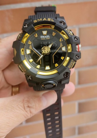 Relógio original Smael 8075 - Foto 4
