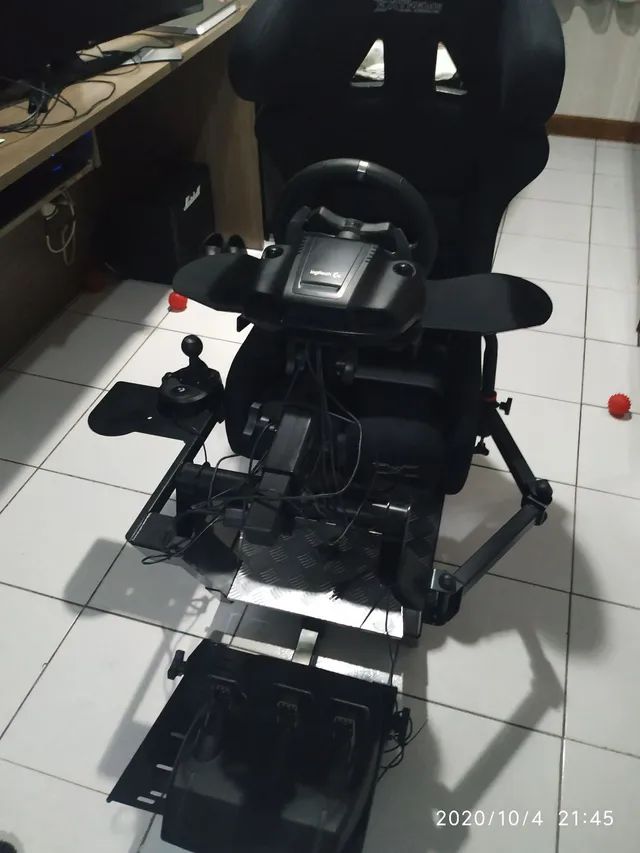 Cockpit Simulador Suporte Para Volante P1