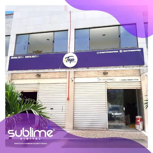 Fachadas ACM e LONA (Letras Caixa, Luminosos, Tontens, Toldos, Adesivos, Displays e etc. - Foto 4