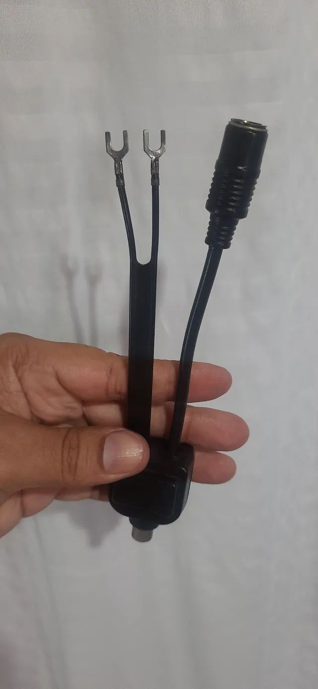 Conector para TV de Tubo Vhs Uhf Duplo