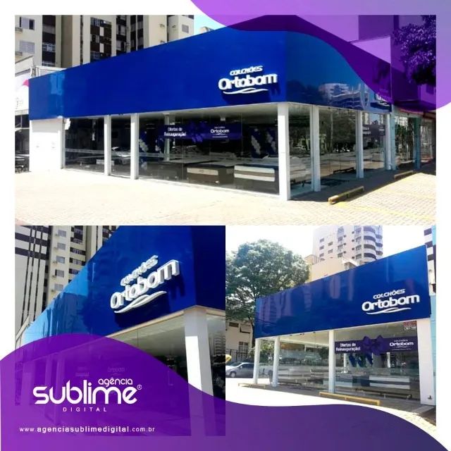 Fachadas ACM e LONA (Letras Caixa, Luminosos, Tontens, Toldos, Adesivos, Displays e etc. - Foto 5