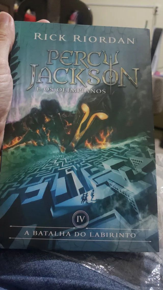 Livros percy jackson