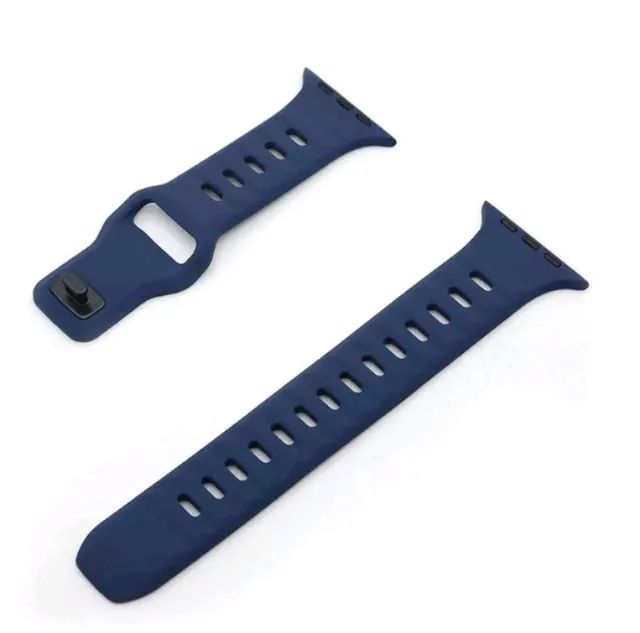 Pulseira Esportiva de silicone flexível para Apple watch 42/44/45/49mm - Foto 5