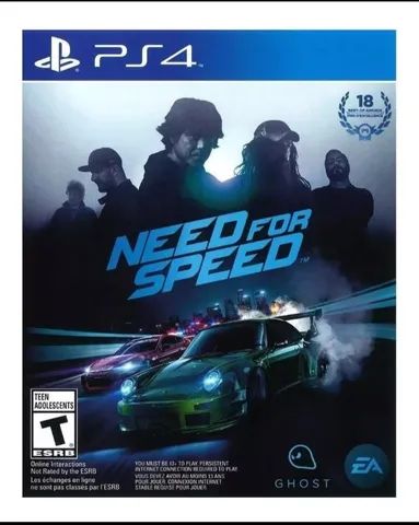 Game: Need For Speed 2015 - Ps4 - Hits - Mídia Física em Promoção