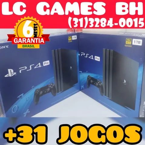 LG Importados - Playstation 4 Pro 1 TB 4K Jogos em 4K