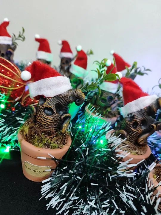 Mandrágora Natalina - Harry Potter