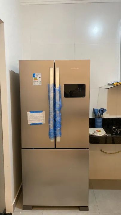 Geladeira Brastemp Frost Free 554 litros French Door Inox, Inverter Selo A+++  - Foto 3