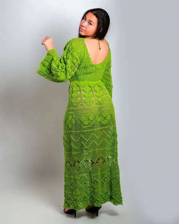 Vestido Crochê  - Foto 2