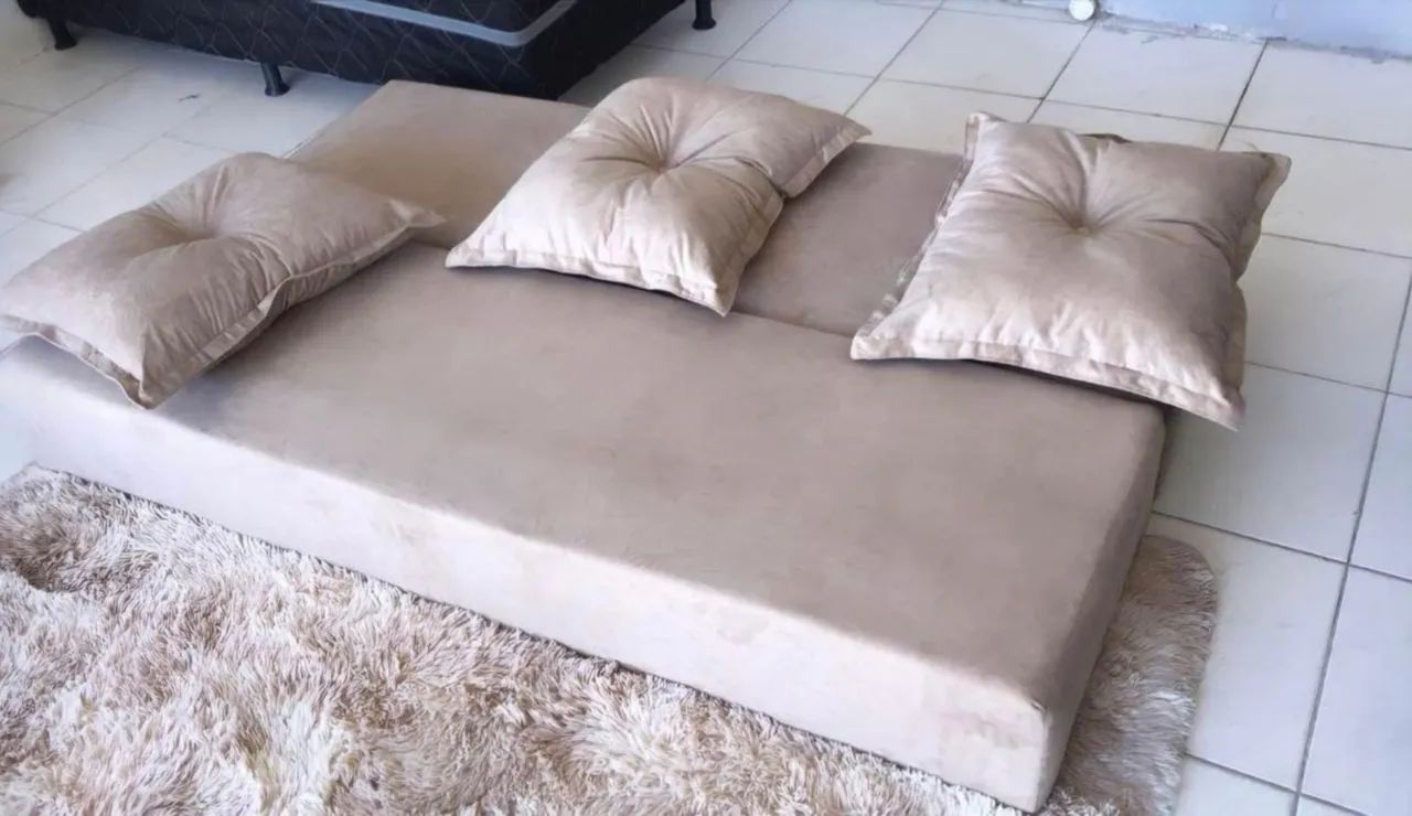 Sofá Cama 3 lugares - direto de fábrica  - Foto 3