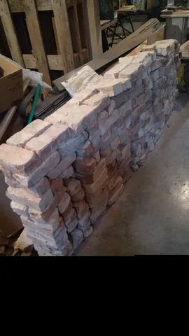 Tijolos maciço de demolição 