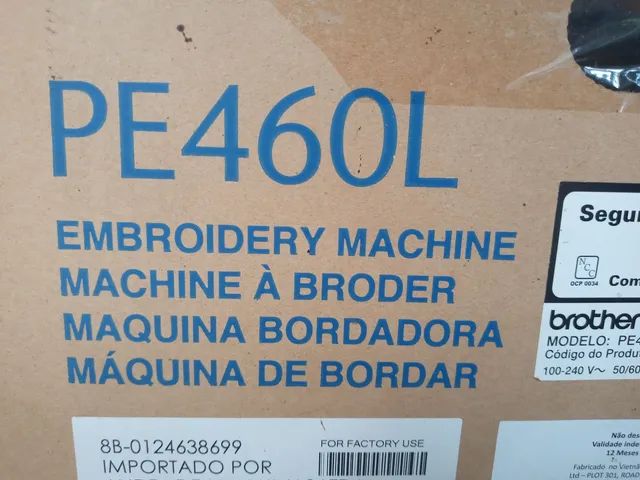 Máquina de bordar Brother PE460L