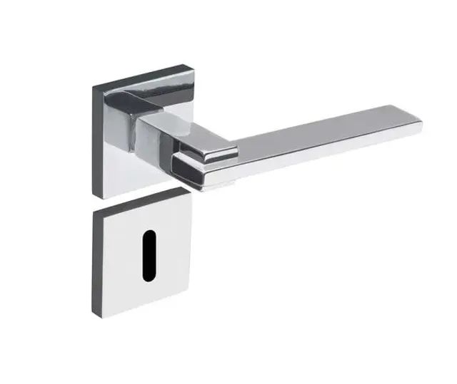 11 Maçanetas Pado Nina cromadas - Foto 2