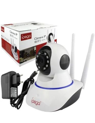 Camera Segurança Wifi Ip Sem Fio Android Ios 2.0mp Full Hd