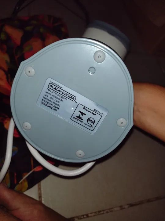 Vaporizador e Ferro de Passar Roupa Black Decker Modelo BDV2000V Higienizador 110V - Foto 5