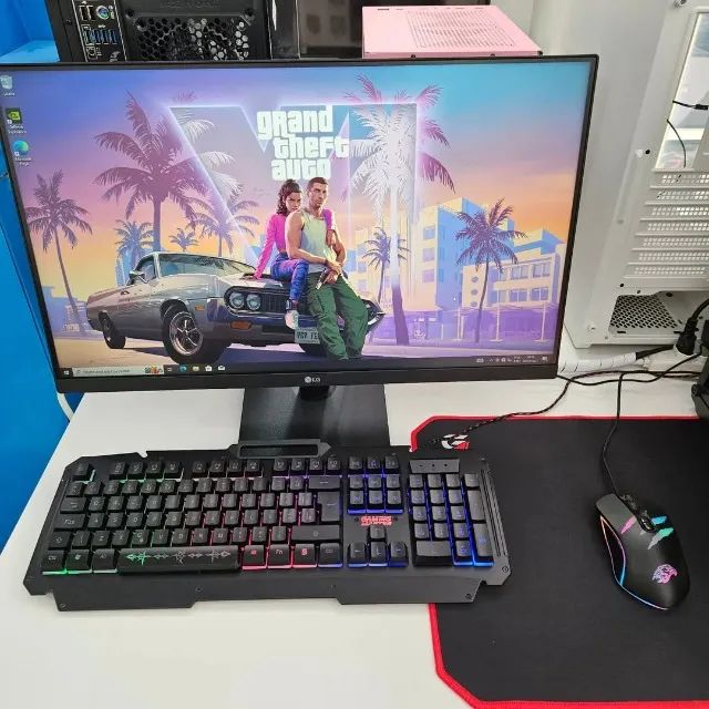 Pc Gamer + Monitor 24pl Ryzen 7 5700g 16gb 512ssd 1 ano de garantia - Foto 5