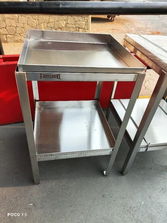 Vendo mesa de corte de frango novas cada unidade 860$ - Foto 2