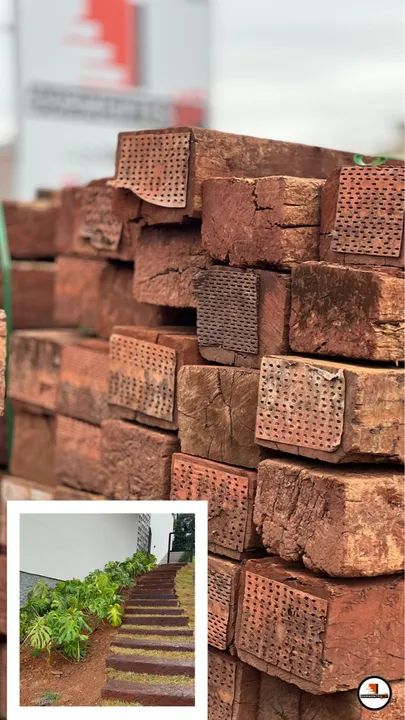 Dormente de madeira SELECIONADOS (PRONTA-ENTREGA) - Foto 3