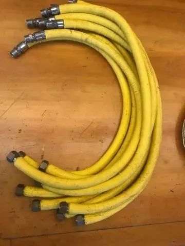 077 Mangote mangueira tubo flexível inox