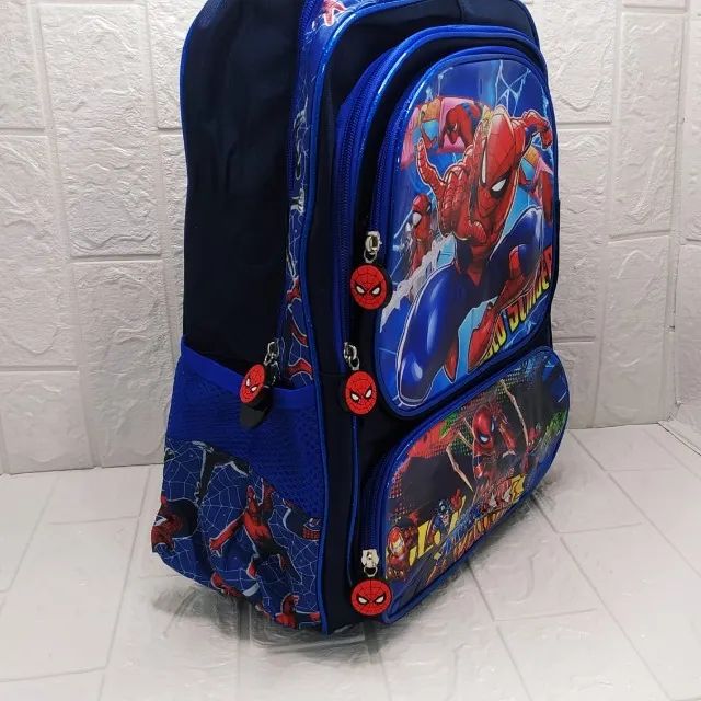 Mochila Infantil Homen Aranha Spider Da021125 - Foto 2