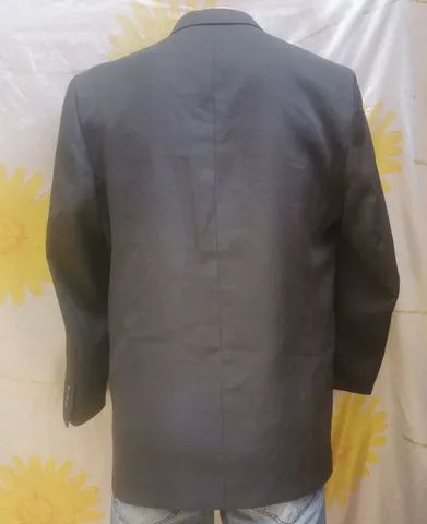 Blazer wolens cinza escuro tam 52m - Foto 3
