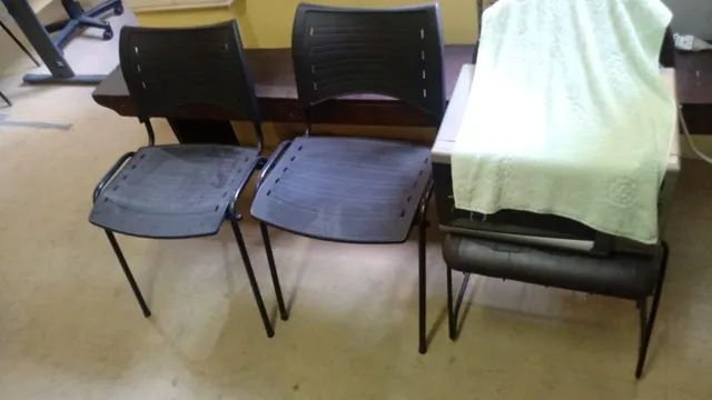 Cadeiras para escritório, diversos modelos, bom estado. E outros. - Foto 4