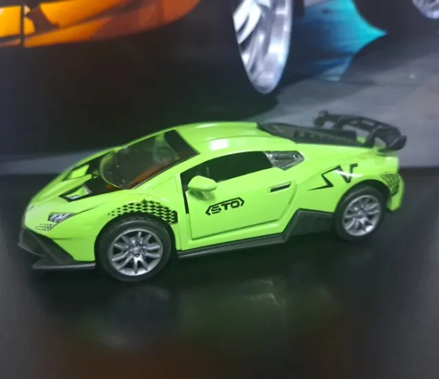 Carrinho Miniatura Lamborghini Huracan Verde