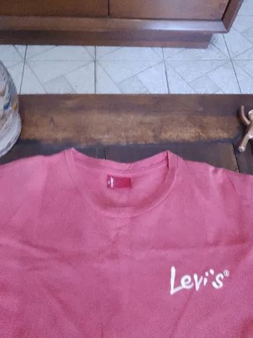 Camiseta LEVI'S  vermelha  P - Foto 5
