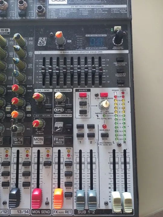 Mesa de Som analógica Behringer X1832USB 18 Canais USB Aparelhos de Som Estados João Pessoa