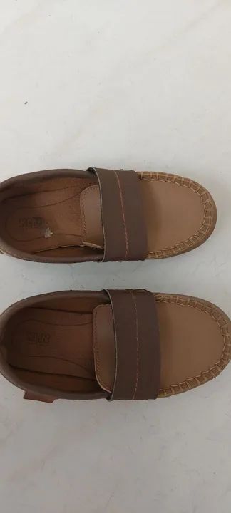 Sapatos infantis - Marrom 