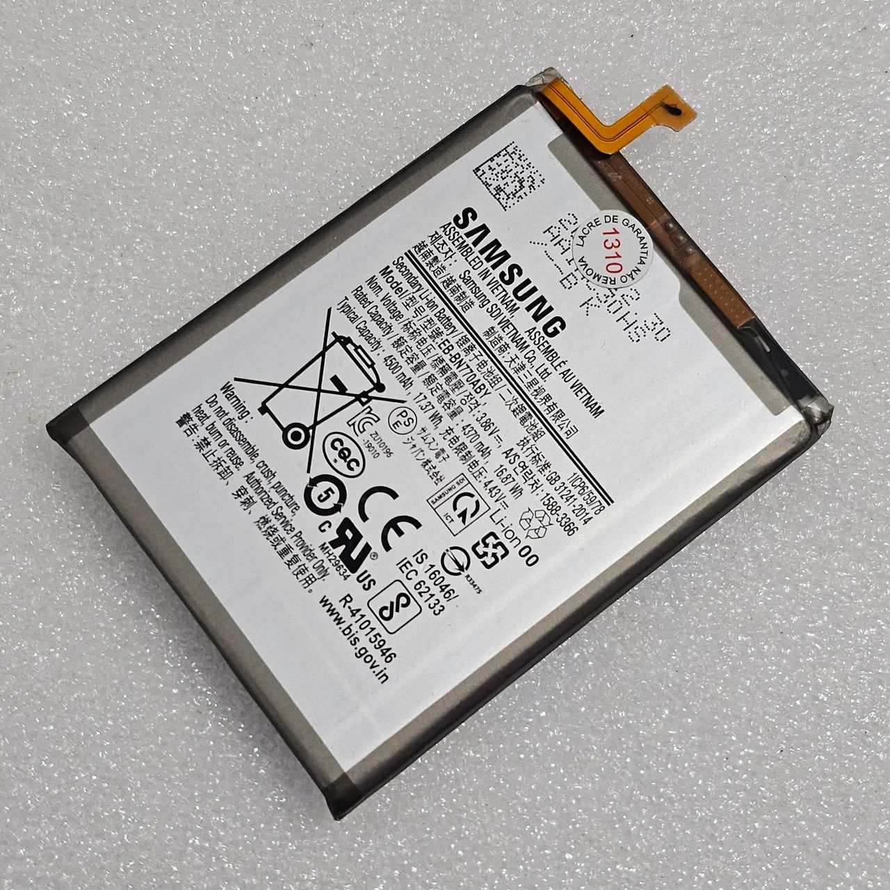 Bareria 100% Original Note10 Lite N770F  - Foto 2