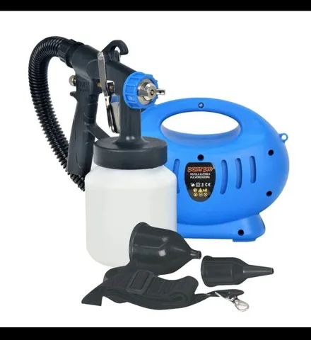 Pistola Pintura Pulverizadora Compressor Tinta Paint Com Bico De Metal