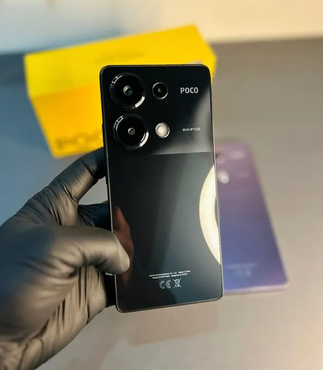 Celular Poco M6 Pro 4G 256/08 Ram Novo Lacrado Capa e Película Entregamos