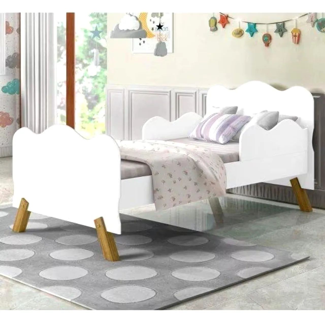 MINI CAMA ANGEL NOVA R$ 360,00 A VISTA  - Foto 3