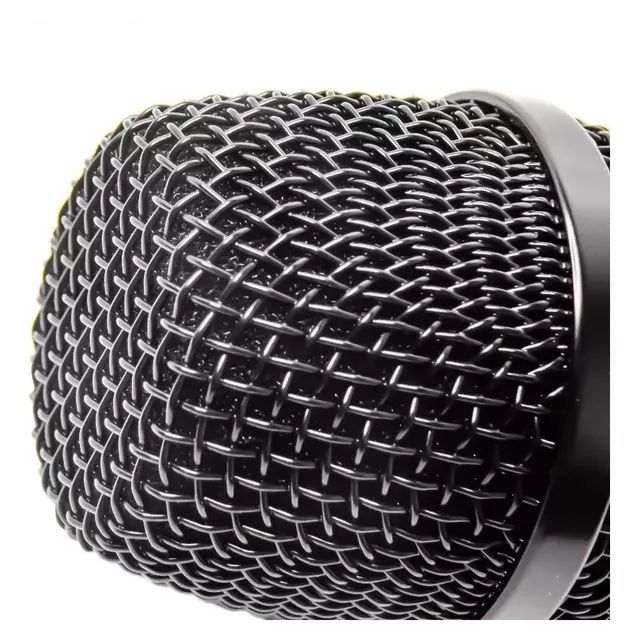 Microfone Sem Fio UHF de Mão Duplo Profissional 60m - Tomate MT-2212 - Foto 5