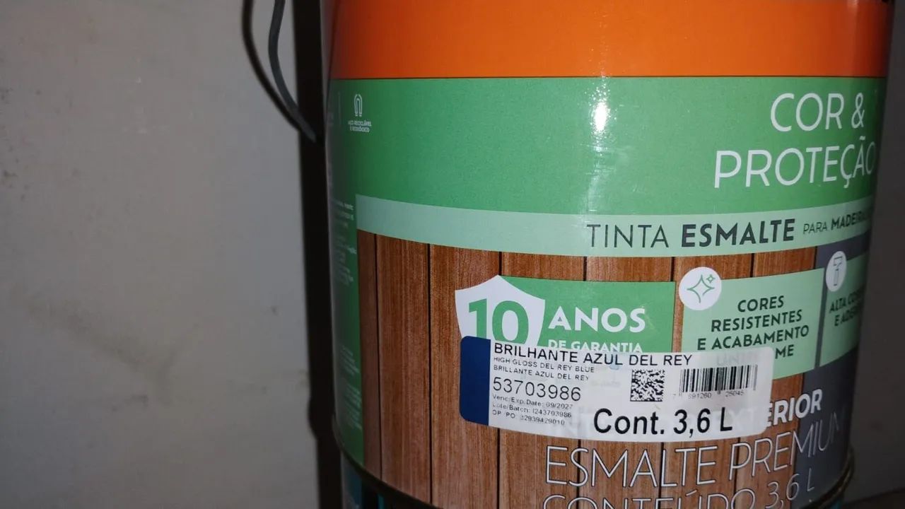 Tinta esmalte sintético à base de água  - Foto 2