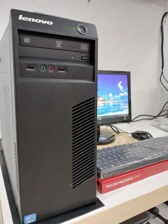 Complete Computer with Monitor + Mouse + Keyboard + Cables = With Warranty, Just Plug and Play64292069359363123