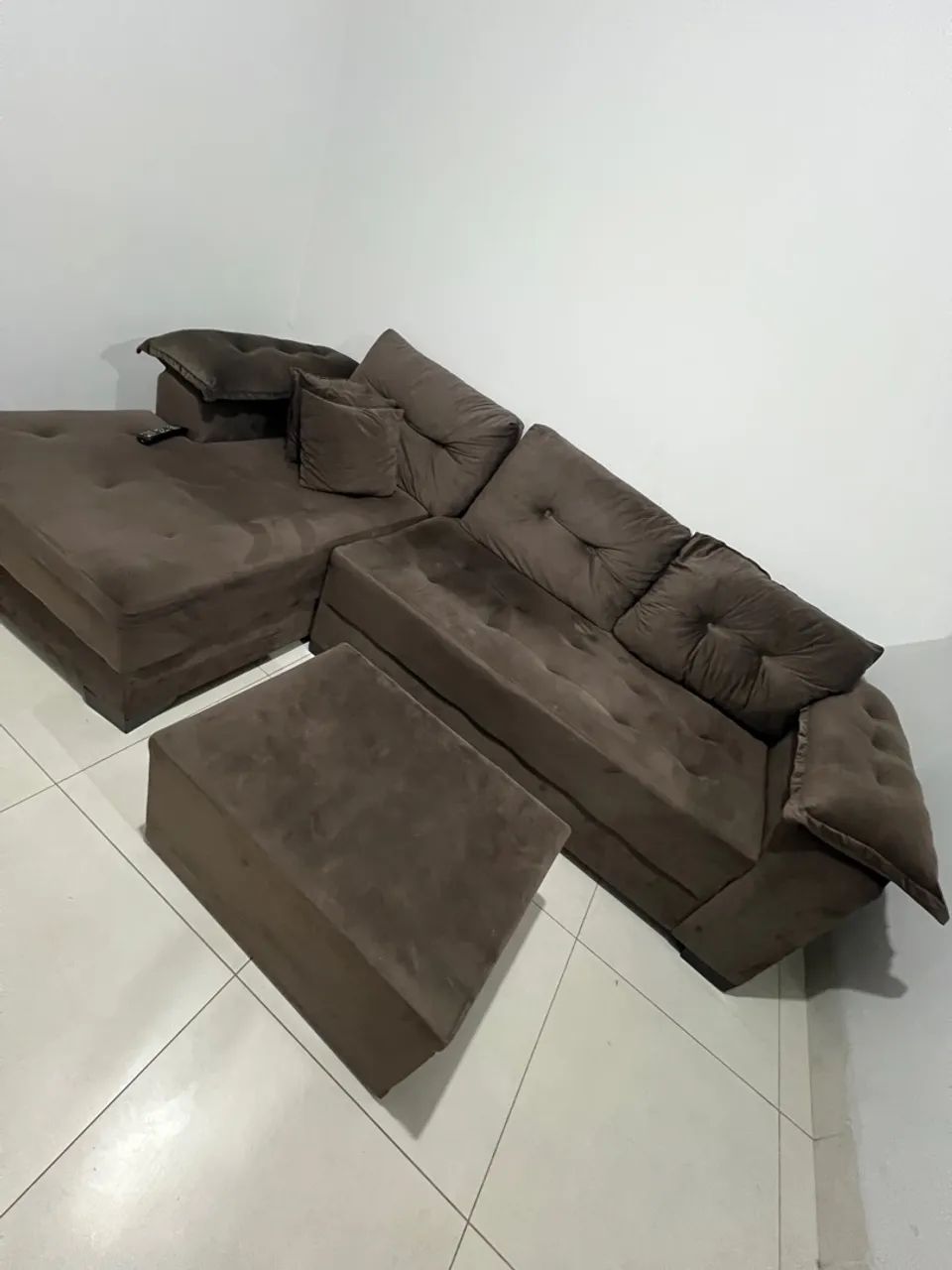 Sofá tecido suede  - Foto 3