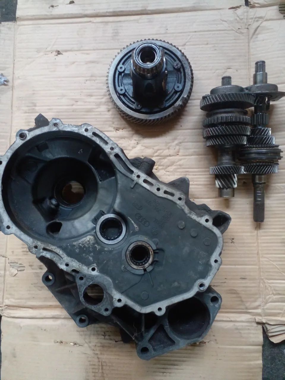 Caixa de marchas incompleta do fox e voyage 1.0